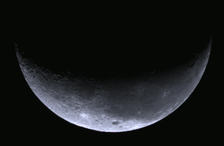 מדידת המרחק לירח באמצעות פראלקסה